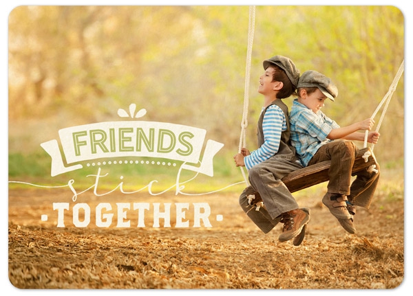 XL-Postkarte Big Blessing - Friends