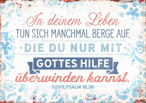 Postkarte - In deinem Leben