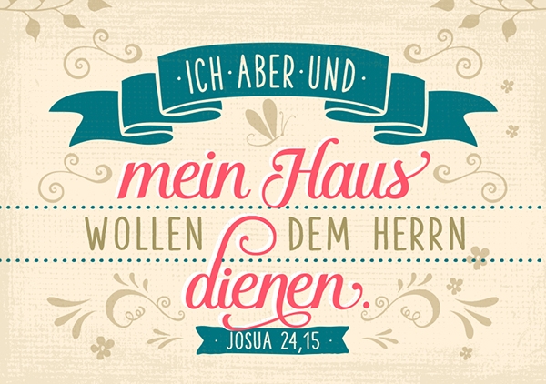 Mini - dem Herrn dienen (vintage)