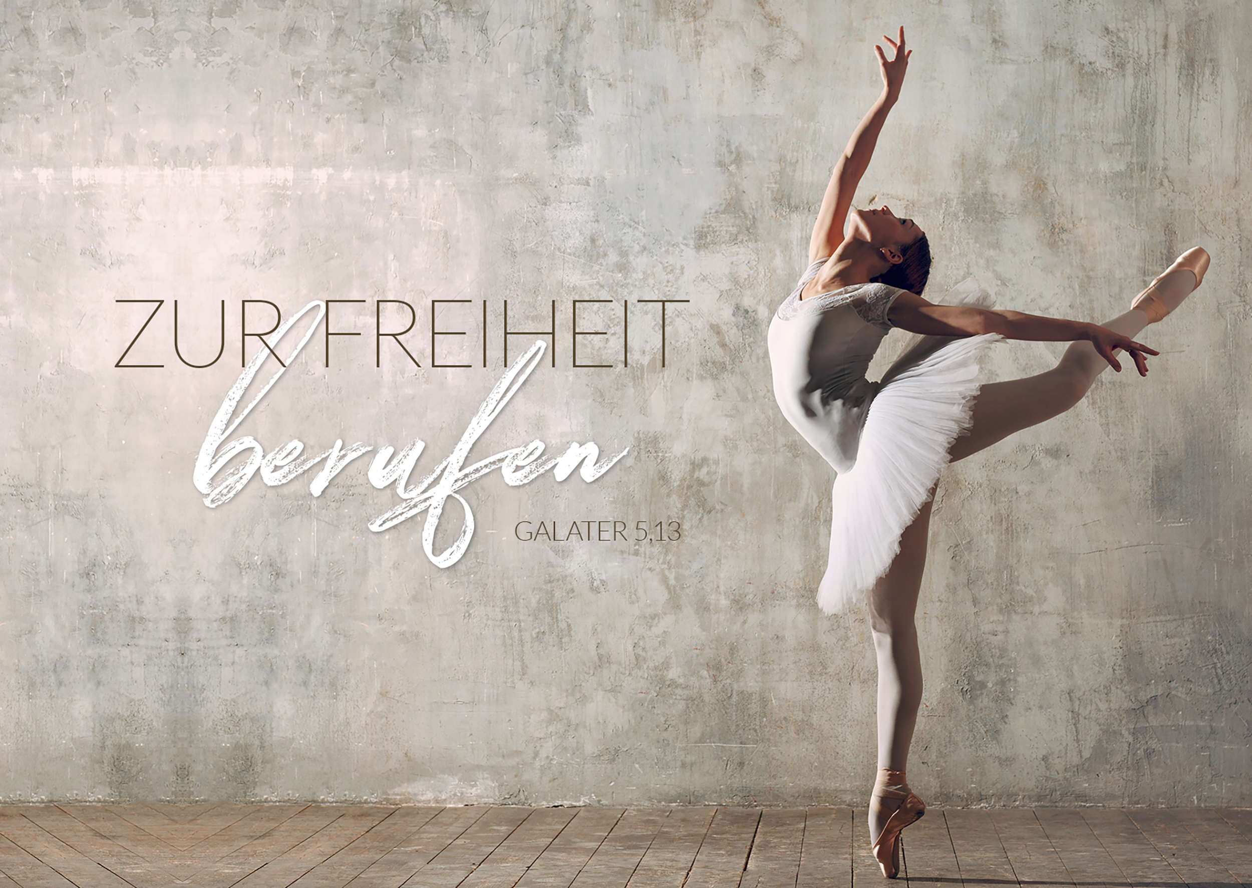 Postkarte - Zur Freiheit berufen