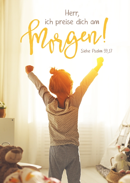 Postkarte - Ich preise dich