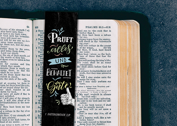 Segenszeichen - Jahreslosung 2025 - Tafel