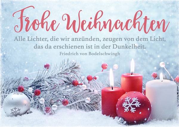 Postkarte - Alle Lichter