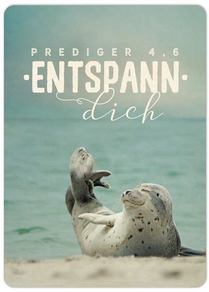 XL-Postkarte Big Blessing - Entspann dich