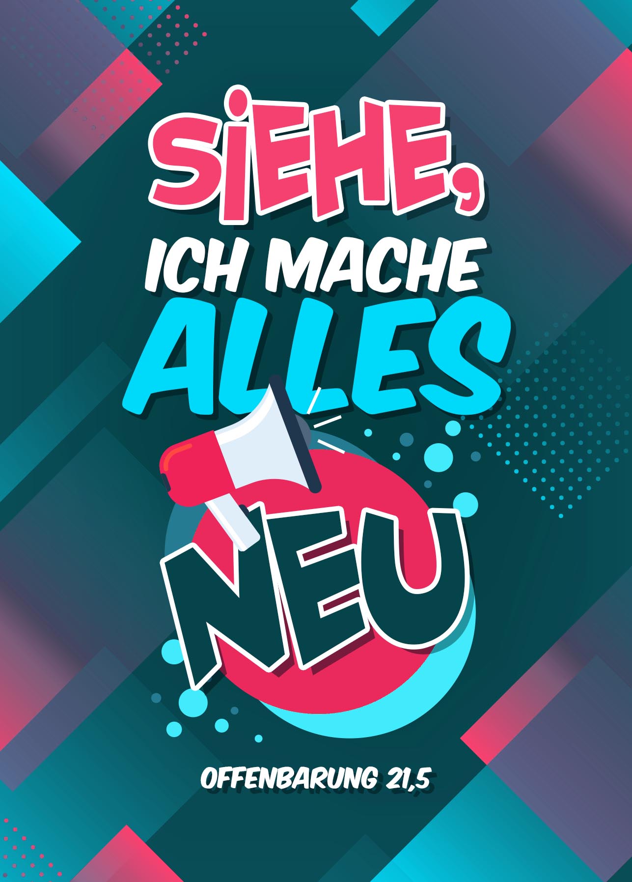 Postkarte - Jahreslosung 2026 - Comic