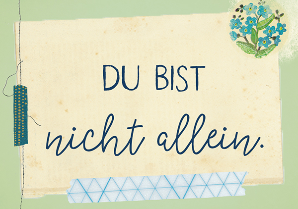 Mini - Nicht allein (mintgrün)