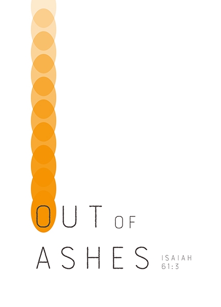 XL-Postkarte Big Blessing - Out of ashes