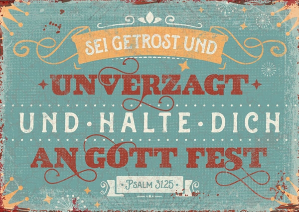 Postkarte - Unverzagt