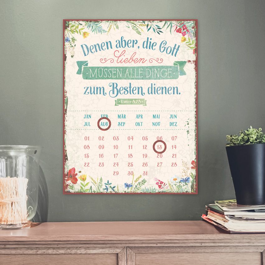 Magnetkalender - Die Gott lieben