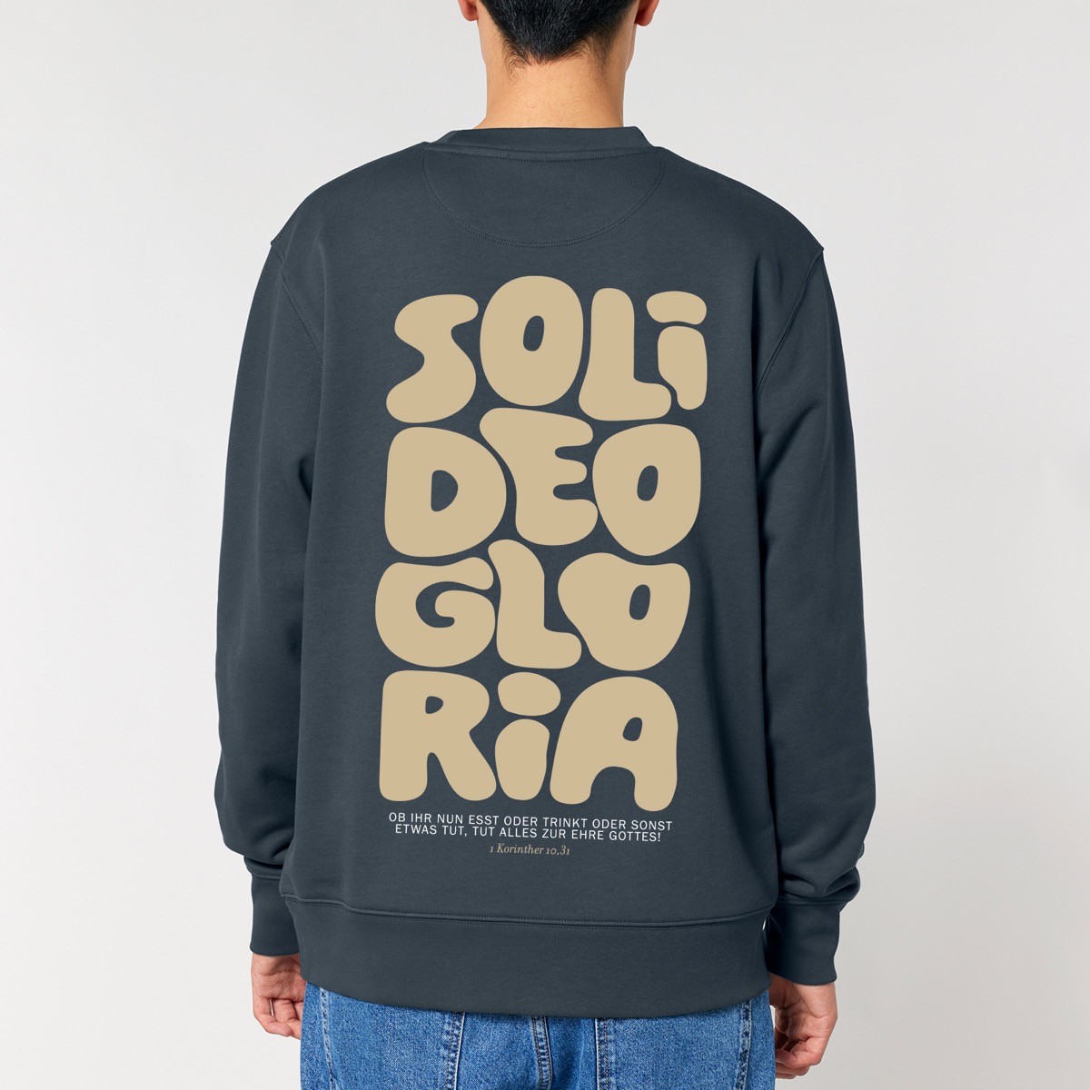 Sweater SoliDeoGloria (dunkelgrau)