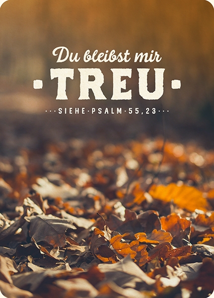 XL-Postkarte Big Blessing - Du bleibst mir treu