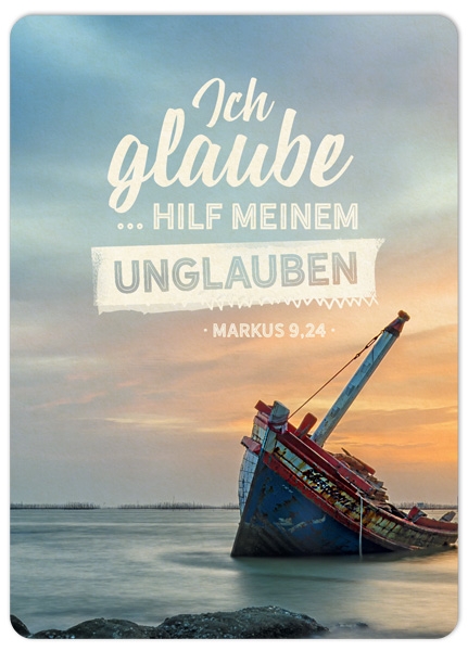 XL-Postkarte Big Blessing - Schiff