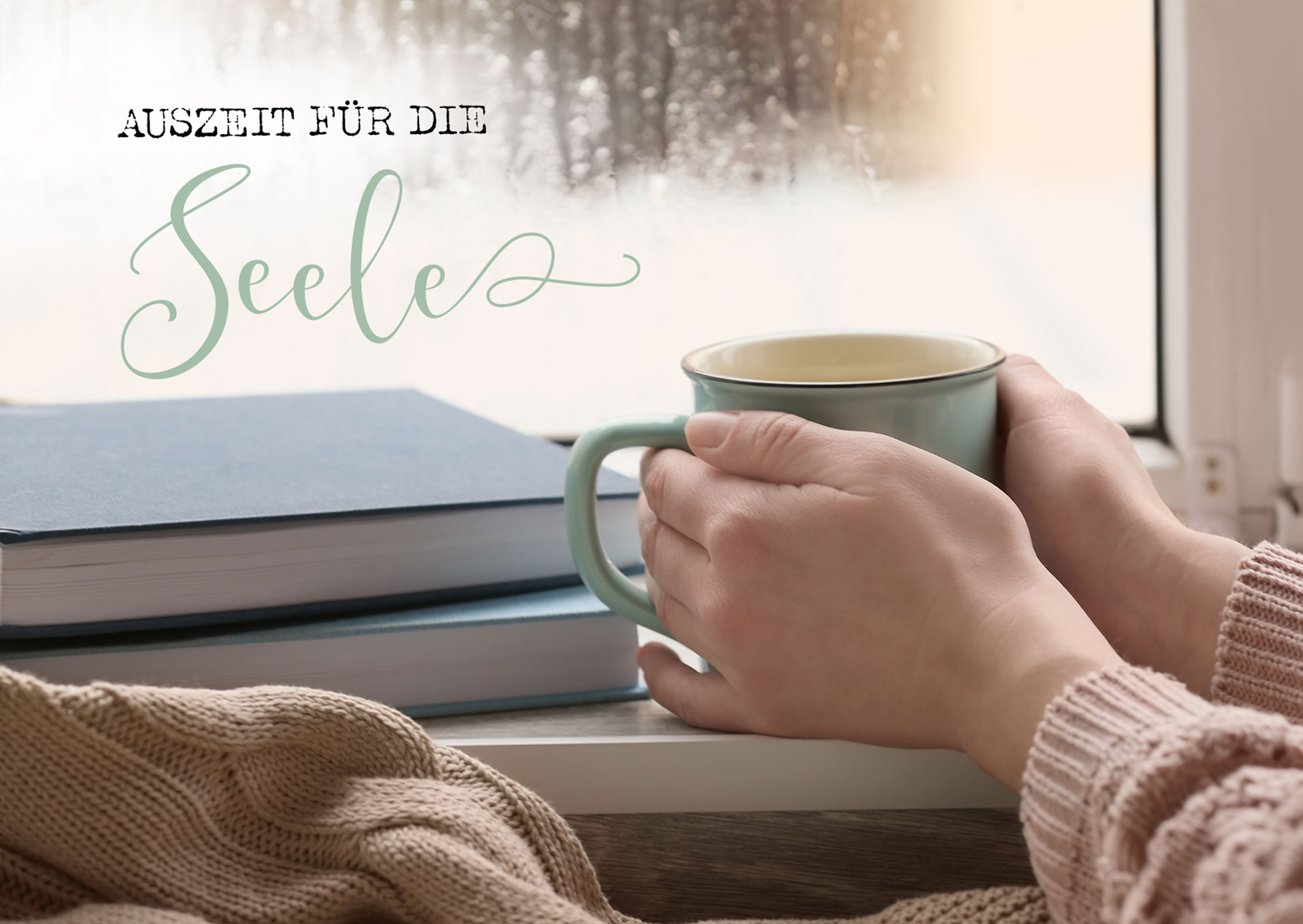 Postkarte - Auszeit für die Seele