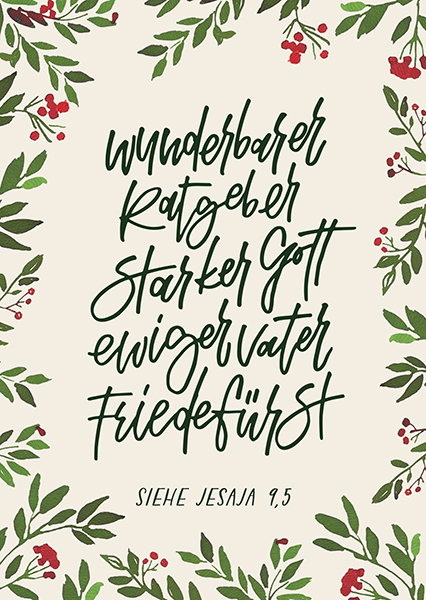 Postkarte - Wunderbarer Ratgeber