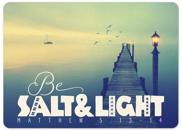 XL-Postkarte Big Blessing - Salt & light