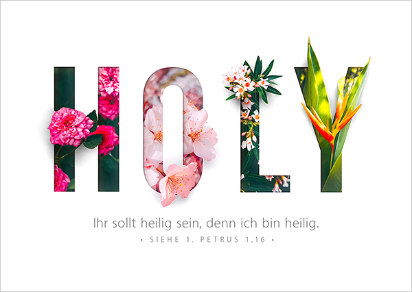 Postkarte - HOLY