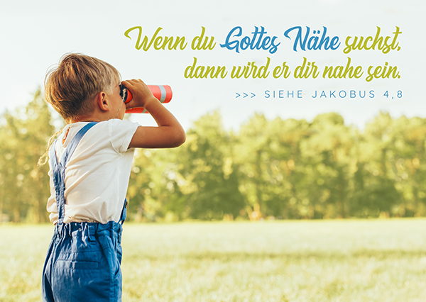 Postkarte - Wenn du Gottes Nähe suchst