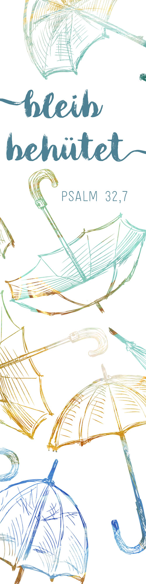 Segenszeichen - Bleib behütet