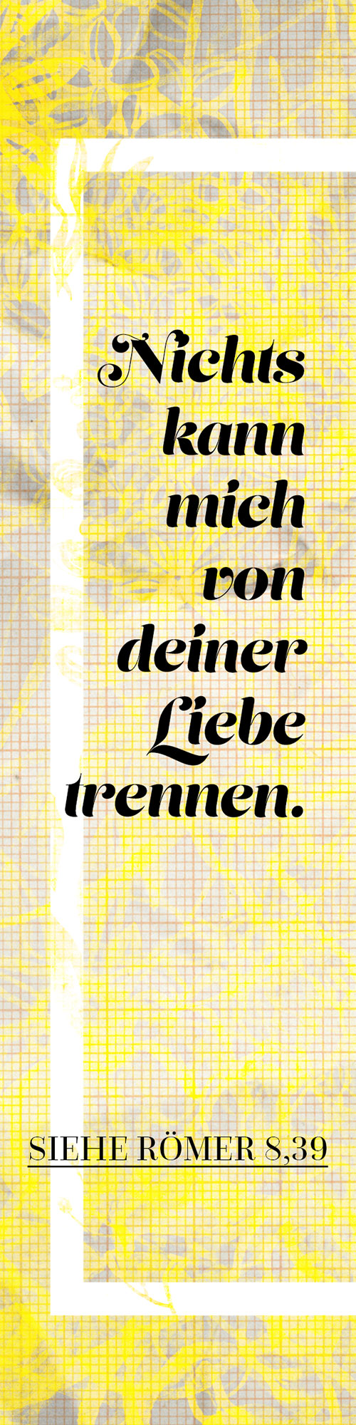 Segenszeichen - Nichts kann mich trennen