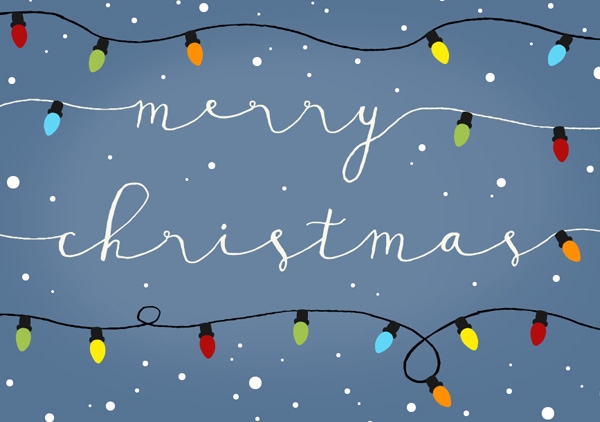 Mini - Merry Christmas (Lichterkette)