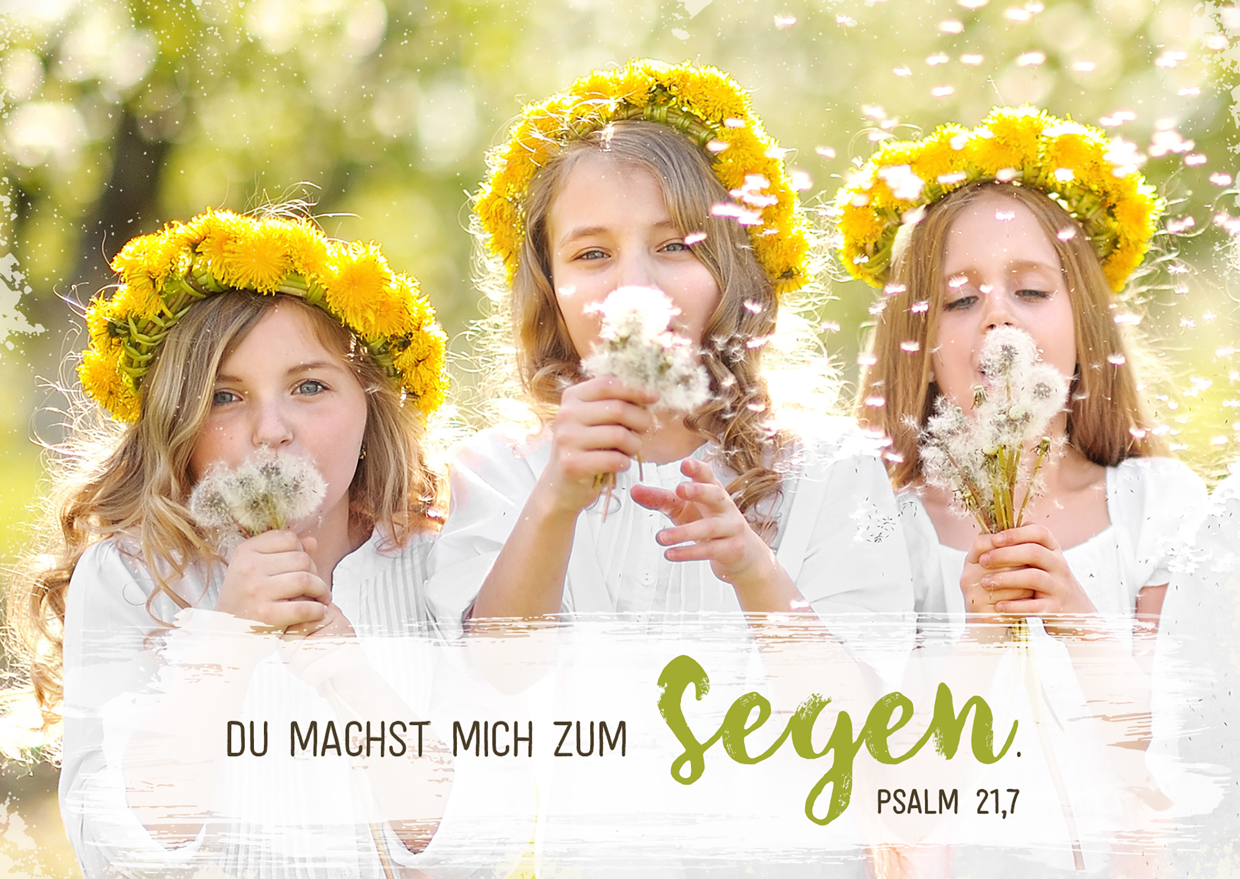 Postkarte - Du machst mich zum Segen