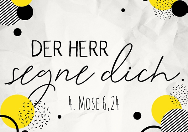 Mini - Der Herr segne dich