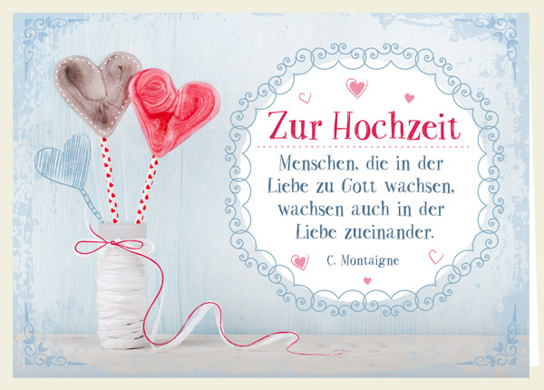 Faltkarte - In der Liebe wachsen