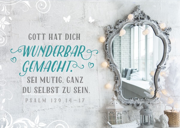 Postkarte - Wunderbar gemacht