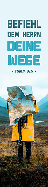 Segenszeichen - Befiehl dem Herrn (Landkarte)