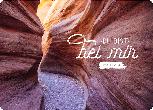 XL-Postkarte Big Blessing – Bei mir