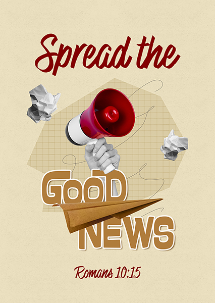 Postkarte - Spread good news