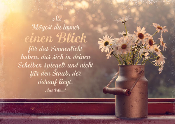 Postkarte - Einen Blick