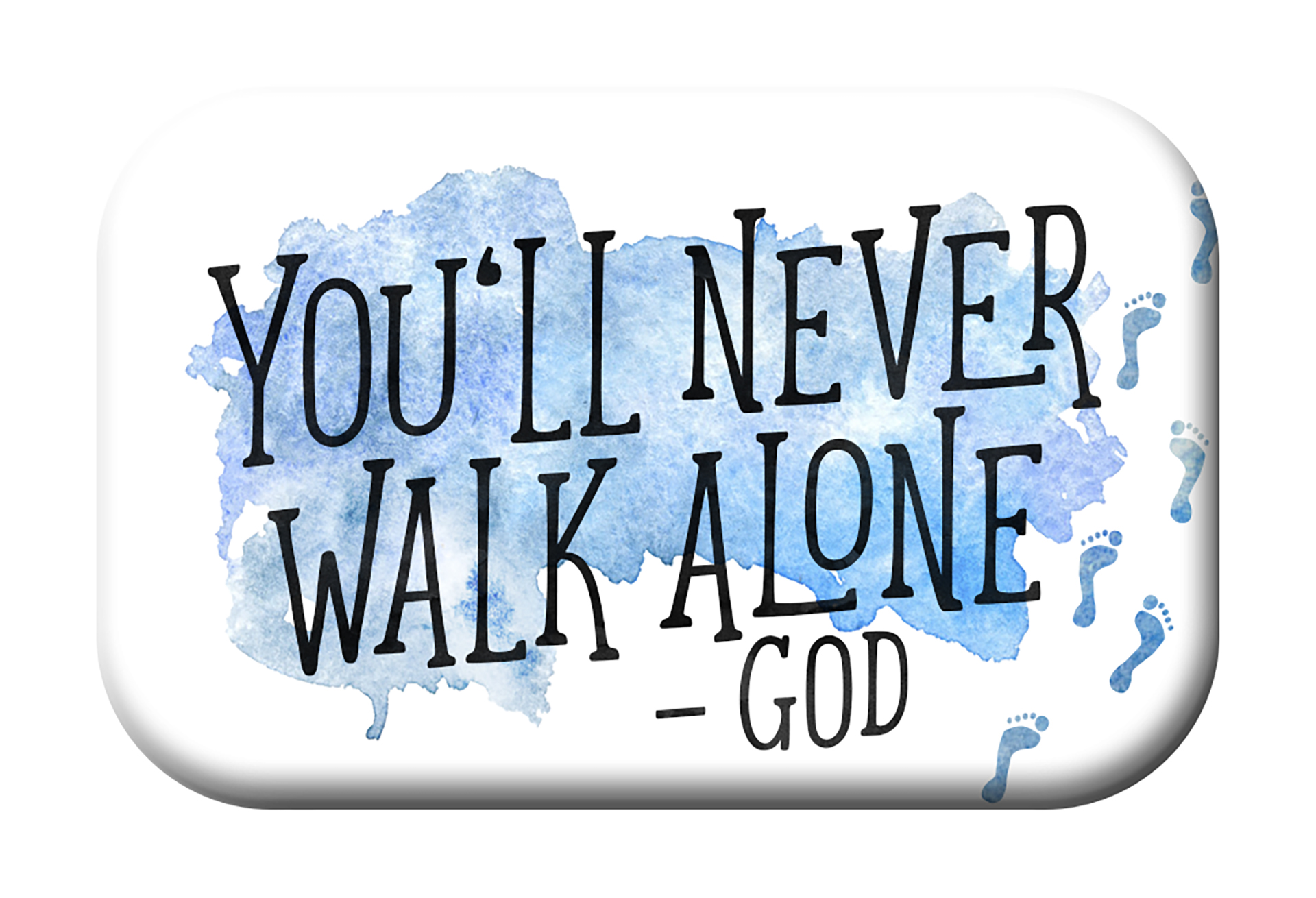 Magnet Mag Blessing - Never walk alone