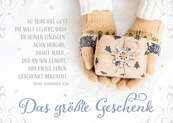 Postkarte - Das größte Geschenk