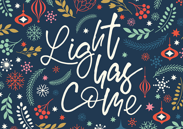 Mini - Light has come (floral)