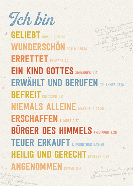 Postkarte - Identität