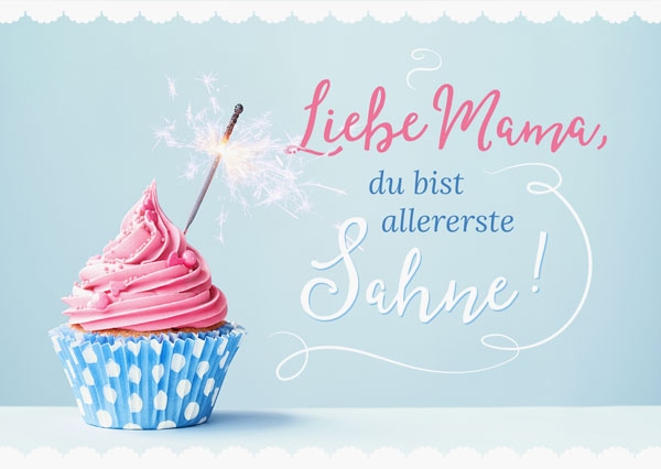 Postkarte - Allererste Sahne