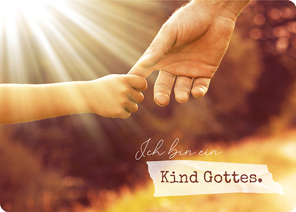 XL-Postkarte Big Blessing - Ich bin ein Kind Gottes