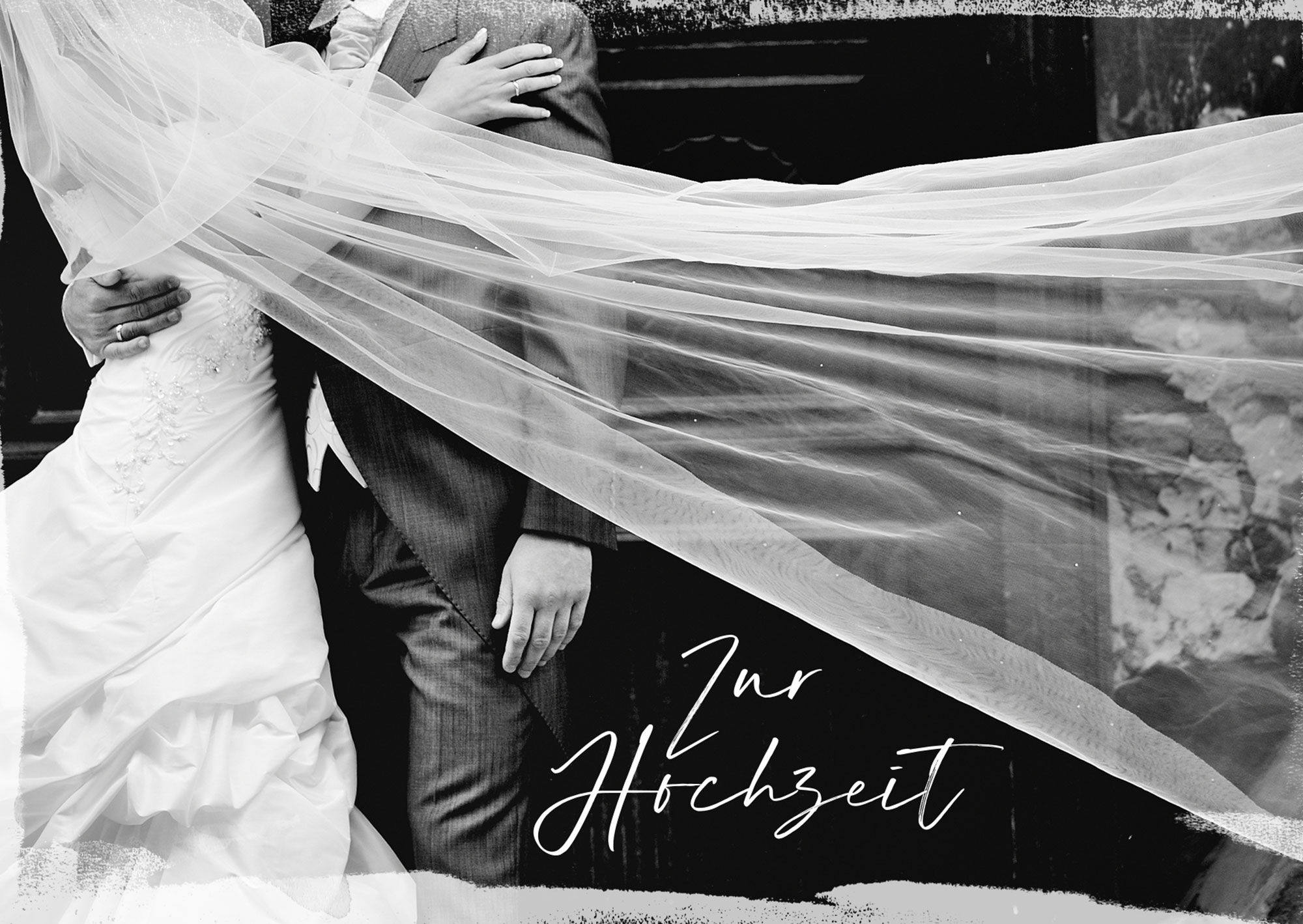 Faltkarte - Zur Hochzeit (Von Liebe geprägt)
