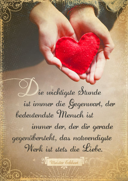 Postkarte - Das notwendigste Werk