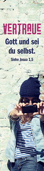 Segenszeichen - Vertraue Gott (Foto)