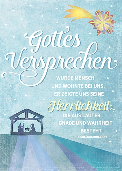 Postkarte - Gottes Versprechen