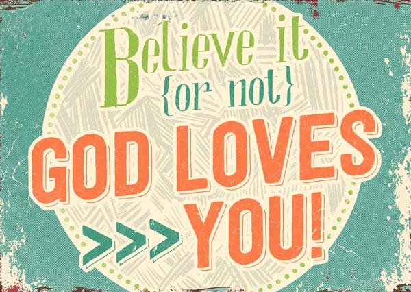 Postkarte - Believe it