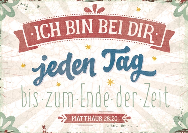 Postkarte - Jeden Tag