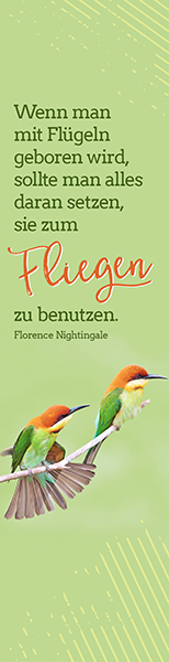 Segenszeichen - Mit Flügeln geboren (Vögel)