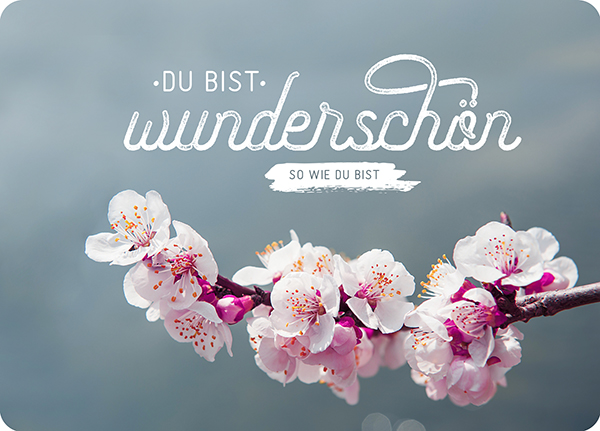 XL-Postkarte Big Blessing – Du bist wunderschön