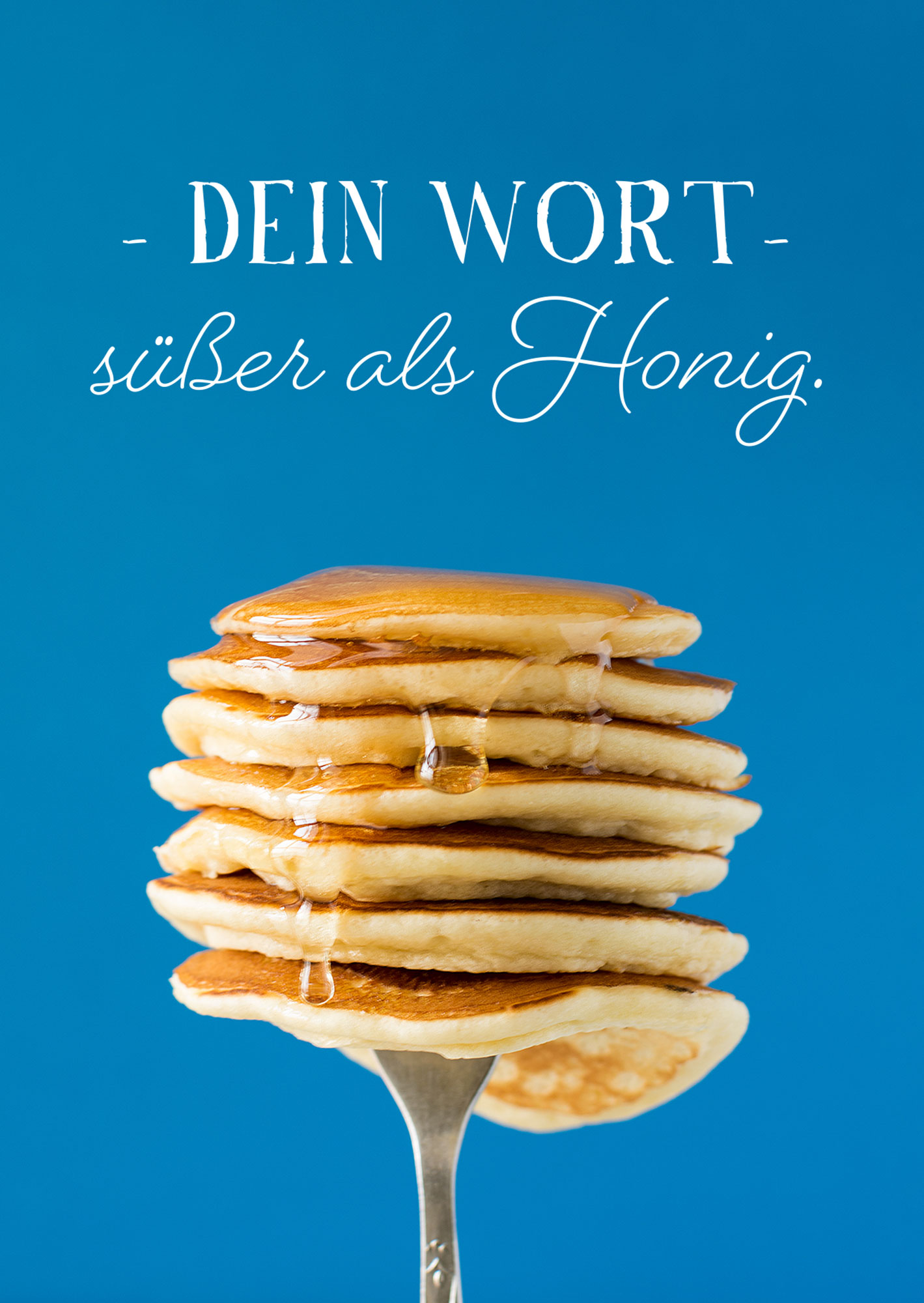 Postkarte - Dein Wort, süßer als Honig