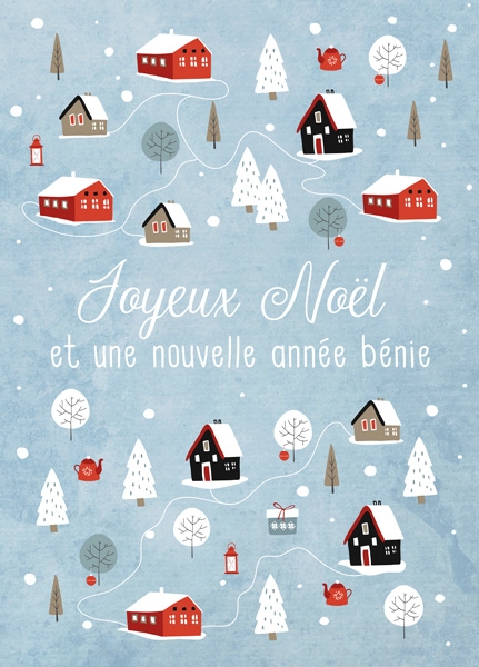 XL-Postkarte Big Blessing - Année bénie