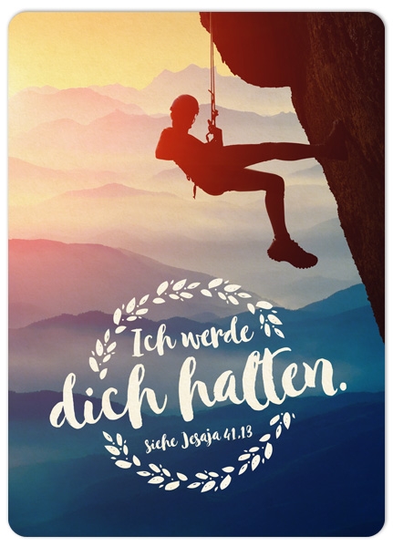 XL-Postkarte Big Blessing - Halten