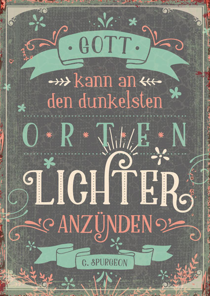 Postkarte - Lichter
